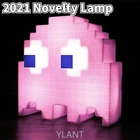 Светящийся светодиодный ночник Ylant с изменением цвета в мультяшном стиле, освещение для диджея, USB, 8 бит, пиксельсветильник мягкая лампа для детской комнаты, спальни