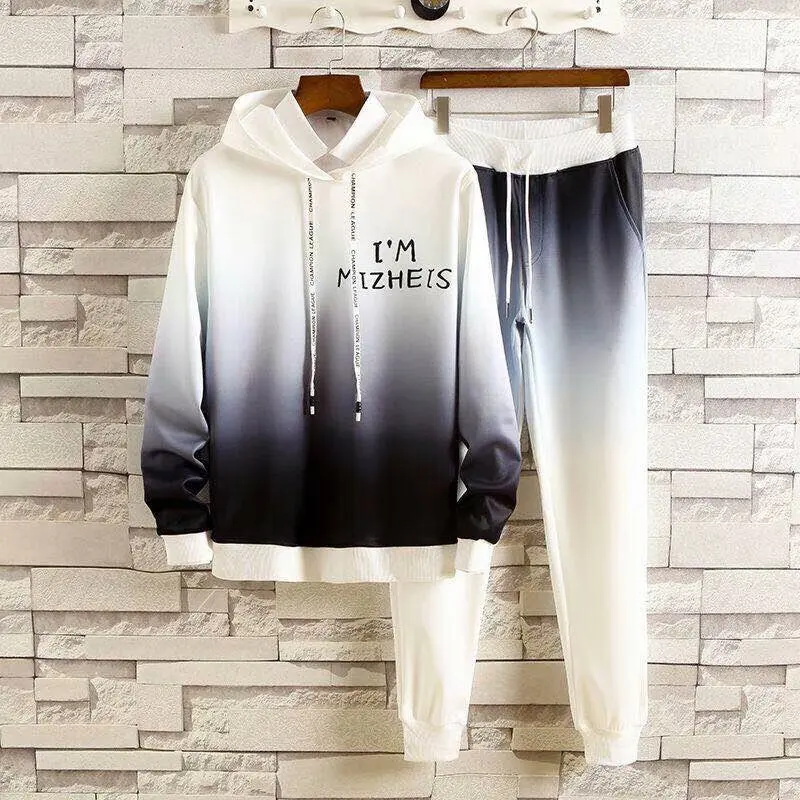 

Women Fashion Sports 2 Pieces Set Sweatshirts Pullover Hoodies Pants Suit 2021 Home Sweatpants Trousers Outfits Casual Tracksuit