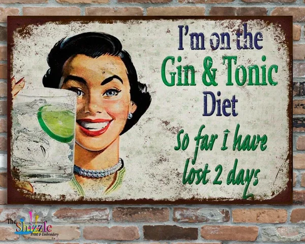 

Retro Vintage Metal Sign Plaque Advertising Wall Art Pic Metal Wall Art Decor Living Room