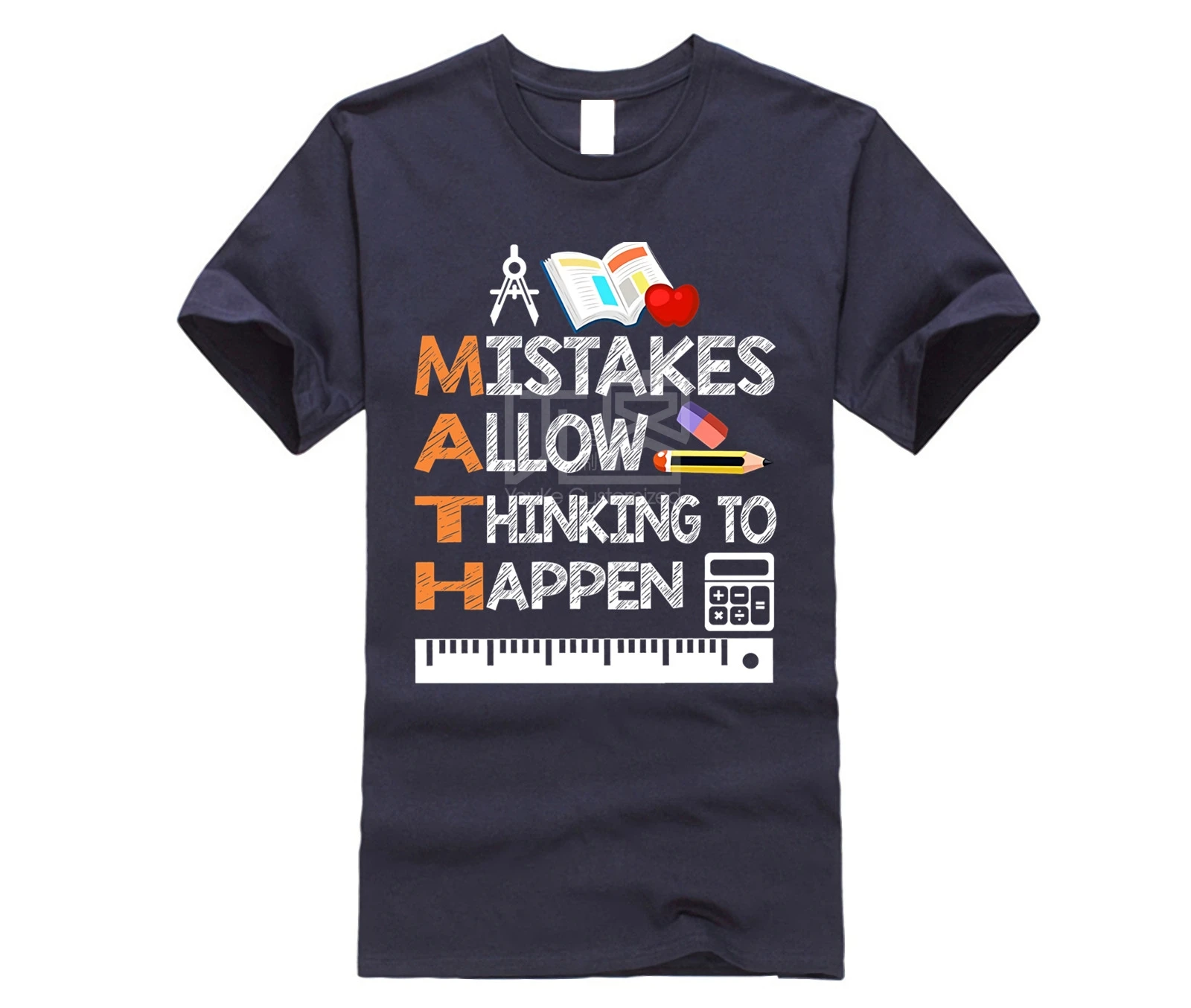 Брендовая мужская футболка Забавные футболки для учителя математики подарки