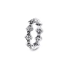 Аутентичные 925 стерлингового серебра лепестки роз кольца для женщин Свадебные обручальные кольца, ювелирные изделия из драгоценных металлов, украшения подарок Bague Femme 2021