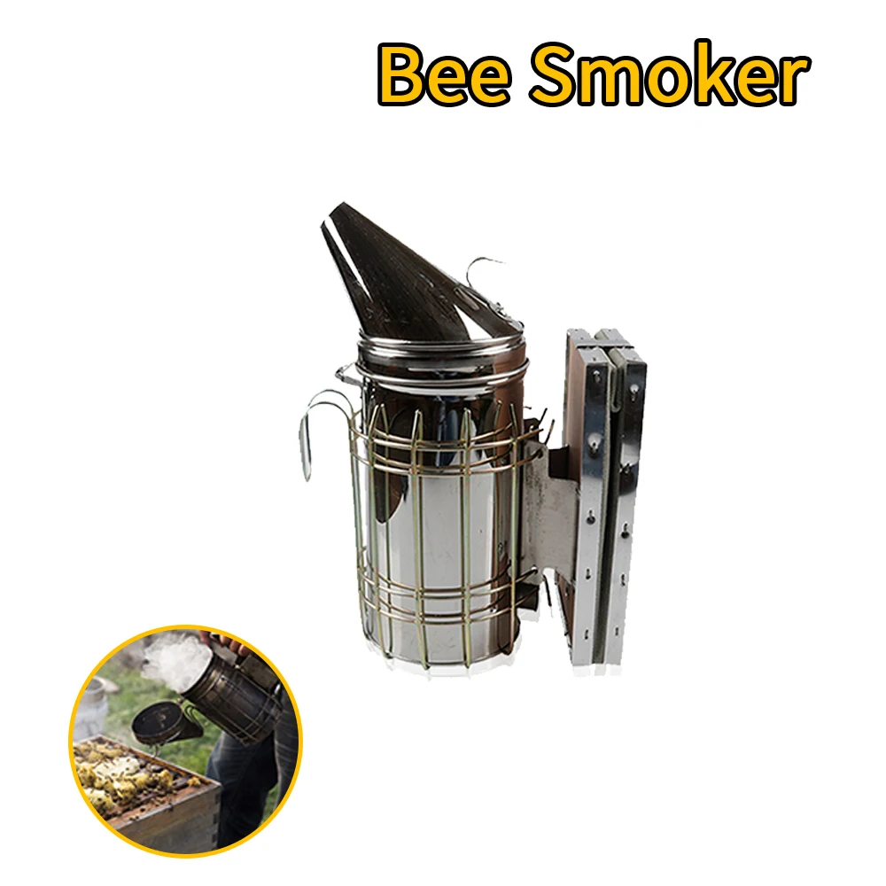 

Пчеловодство железная пчела курильщик передатчик Комплект пчелы сохраняя оборудование и инструменты для пчеловода 002