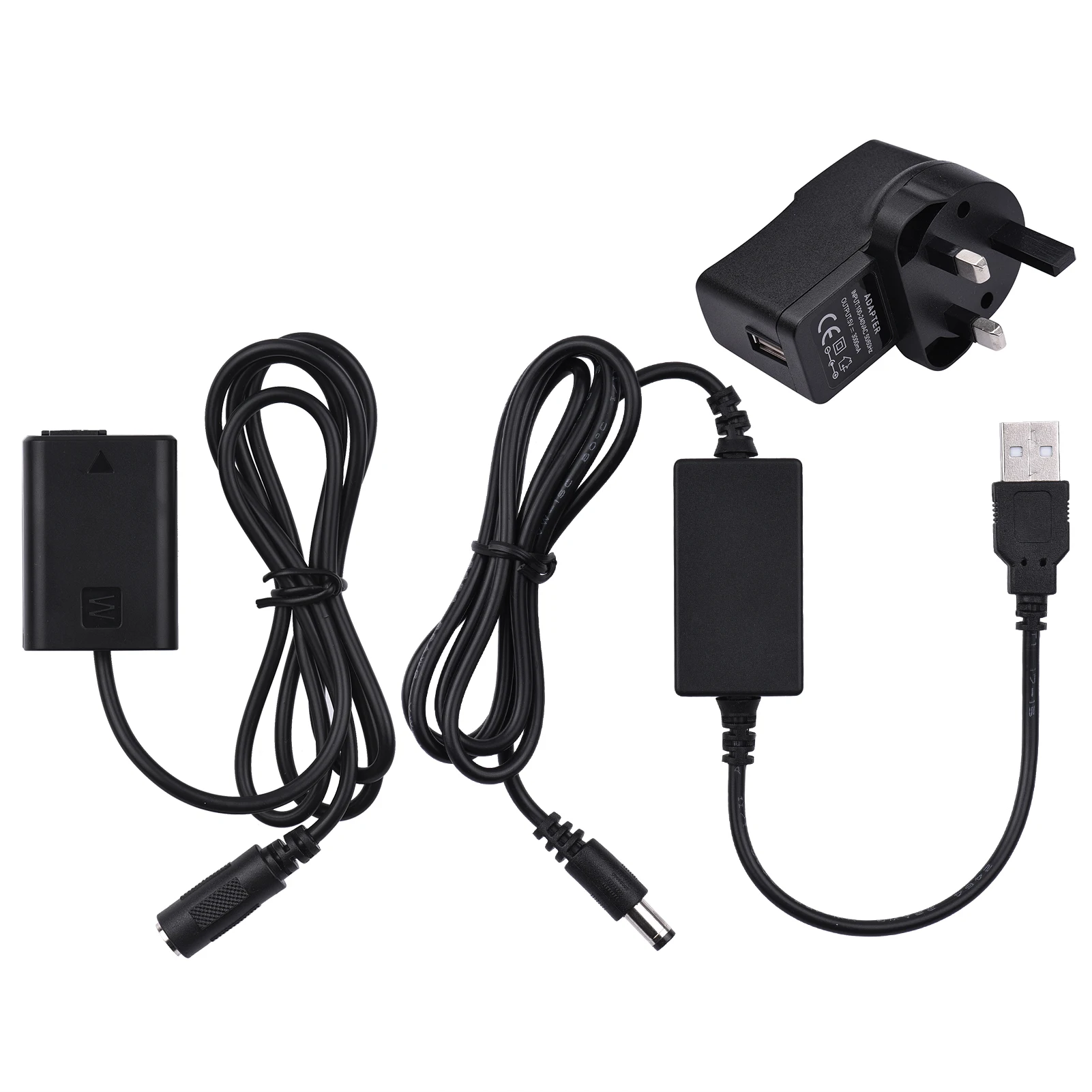 

Манекен Батарея заменить NP-FW50 Батарея с USB DC преобразователь Мощность кабель для Sony A7 A7R A7S A6500 A6400 A6300 A6100 NEX5