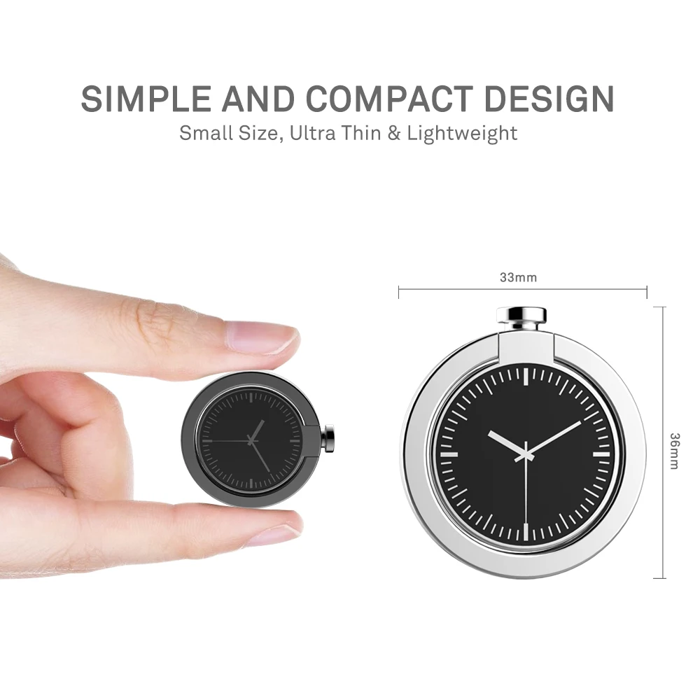 Карманные часы дизайн кольцо на палец из сплава держатель для телефона крепление