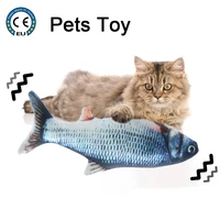 usb electric wagging moving simulation realistic fish funny cat dog pet toy for kittens puppy play chew bite scratcher carding