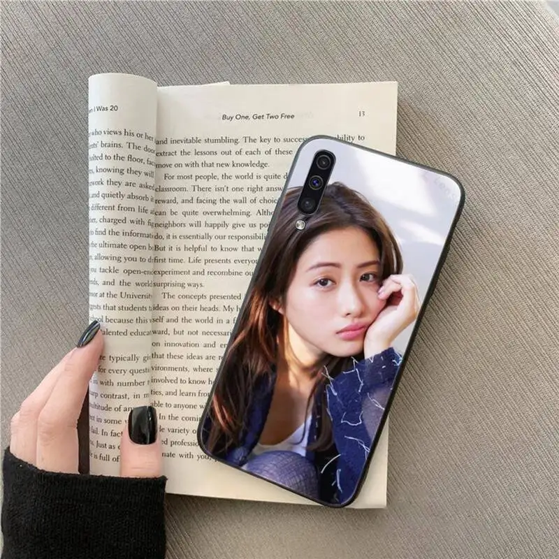 

Satomi Ishihara japanese actor Phone Case For Samsung galaxy A S note 10 7 8 9 20 30 31 40 50 51 70 71 21 s ultra plus