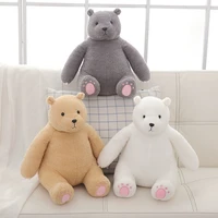 high qulity 2535cm 3 colors safe bear stuffed soft plush toy for child girls lover birthday valentines gifts