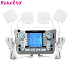 Массажер Tens Ems, электрические прокладки для мышечной акупунктурный стимулятор, аппарат для низкочастотной физиотерапии, сжигание жира, уход за здоровьем