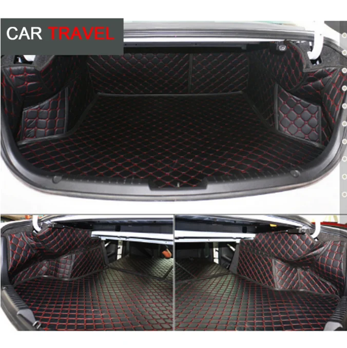 High quality! Full set car trunk mats for Mazda 6 2020 waterproof boot carpets cargo liner mats for Mazda 6 2020