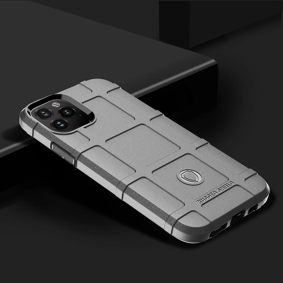 Военный армированный чехол для телефона iPhone 11 Pro X XS Max XR 7 8 6 6S Plus, Силиконовый прочный защитный чехол, защита от ударов