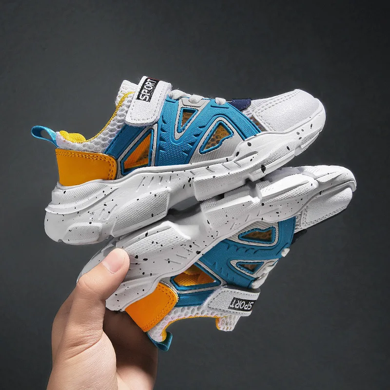 Детские сандалии новинка 2020 Детская сетчатая дышащая мягкая обувь модная для