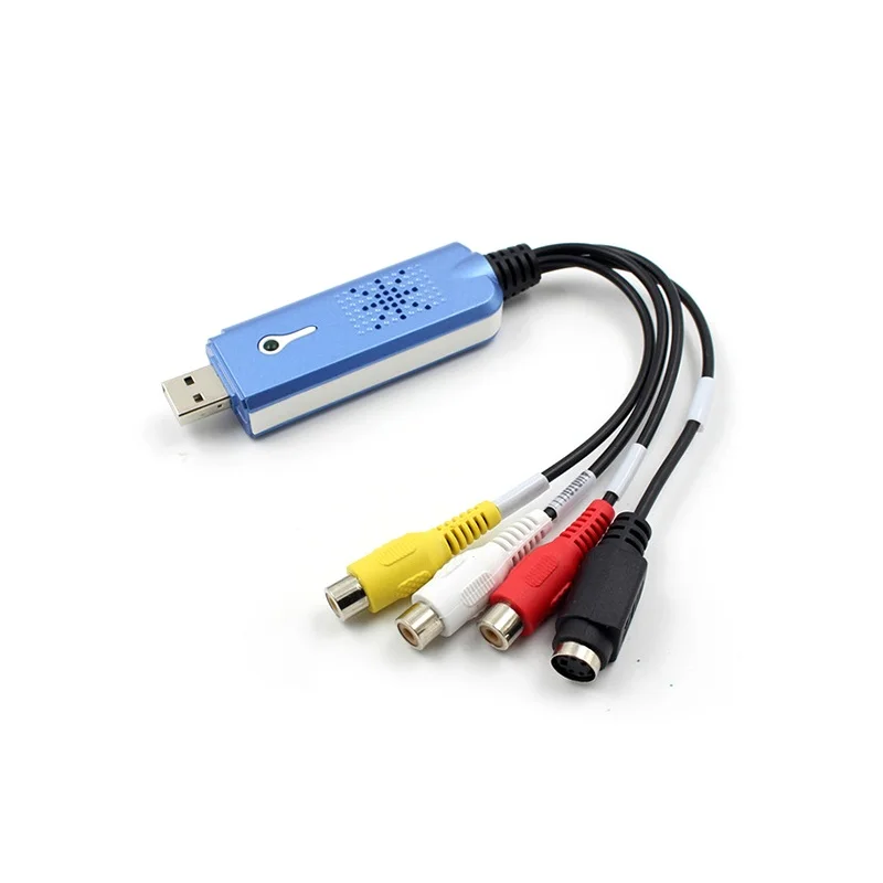 Портативный адаптер для видеозахвата Easycap USB 2 0 VHS DC60 DVD-преобразователь