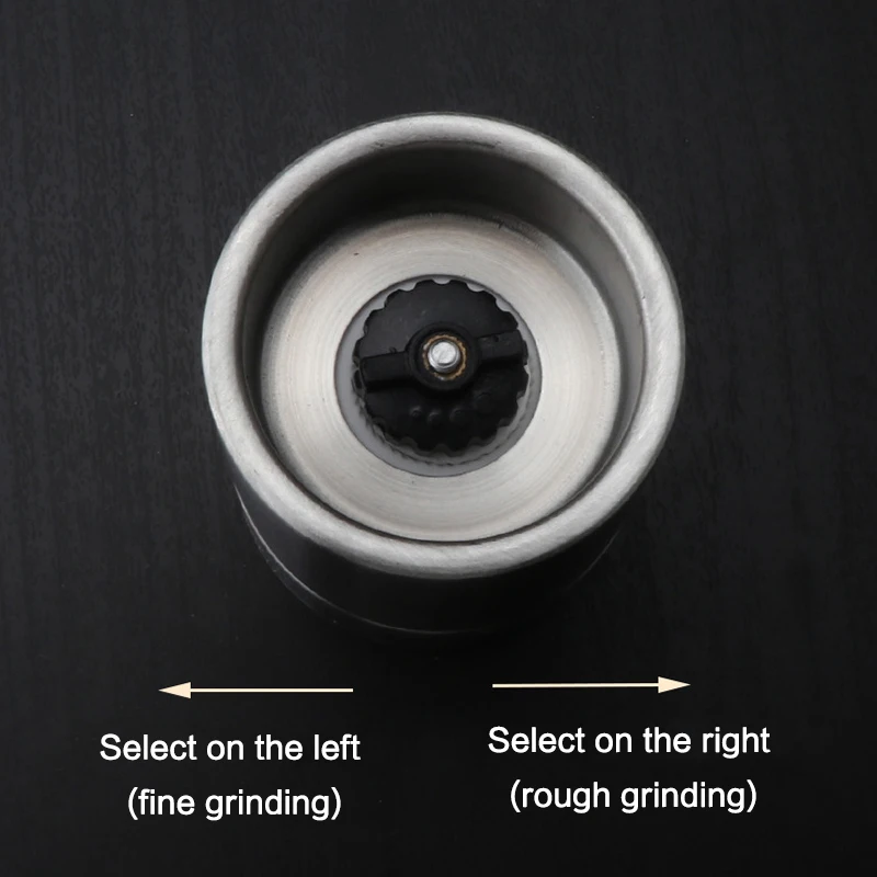 2 в 1 abrader приправа нержавеющая сталь ручная мельница для перца соль перец