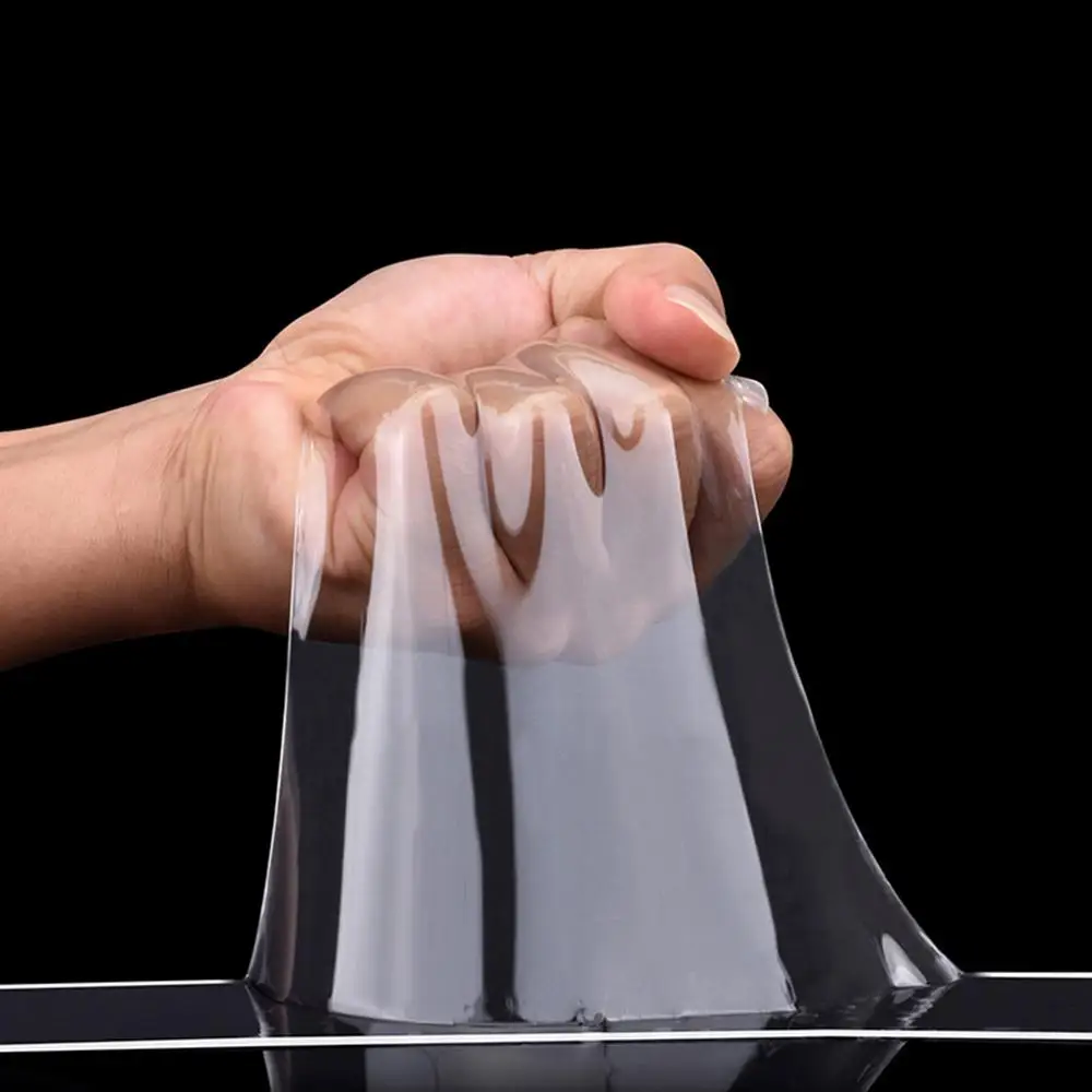 

Transparent nano-tape Washable Reusable Double-Sided tape Adhesive Nano Traceless Sticker Removable Universal Disks Glue