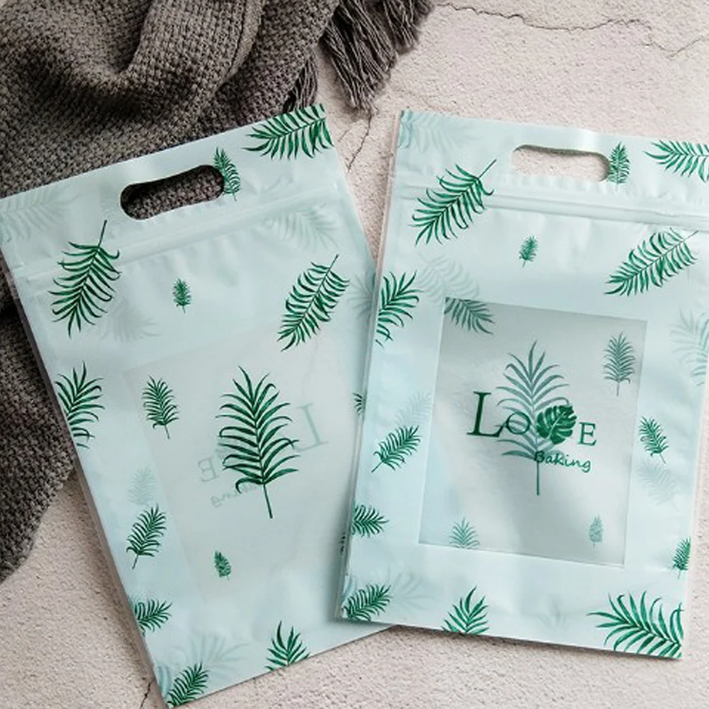 1/50 шт. хрустящих снежинок сухие пакетики для овсяного печенья матовая