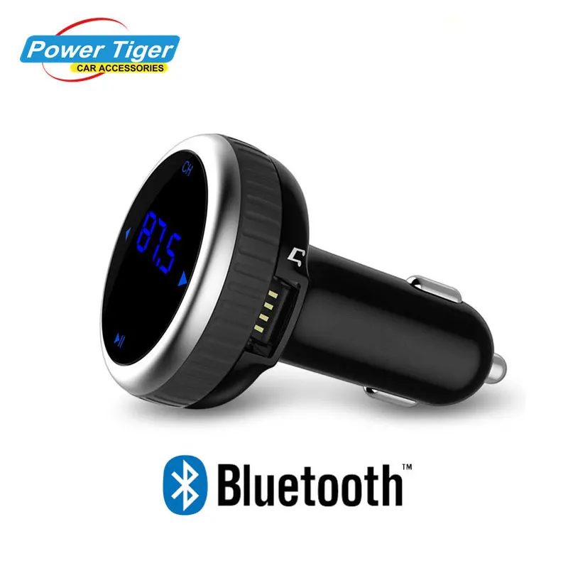 Автомобильный fm-передатчик, MP3 плеер, Bluetooth, двойной USB порт, с беспроводным пультом дистанционного управления, Micro SD, TF, воспроизведение музыки, автоматический комплект