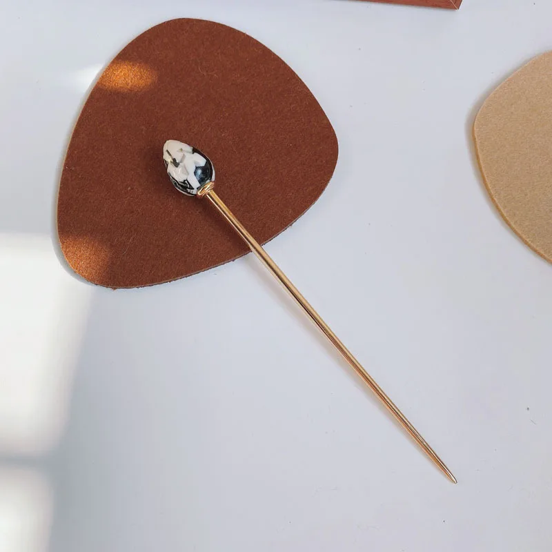 

Vintage Hair Stick Women Metal Glaze Hair Fork Hair Chopsticks Hairpin Woman Jewelry Hair Clip Accessories Chinese Style