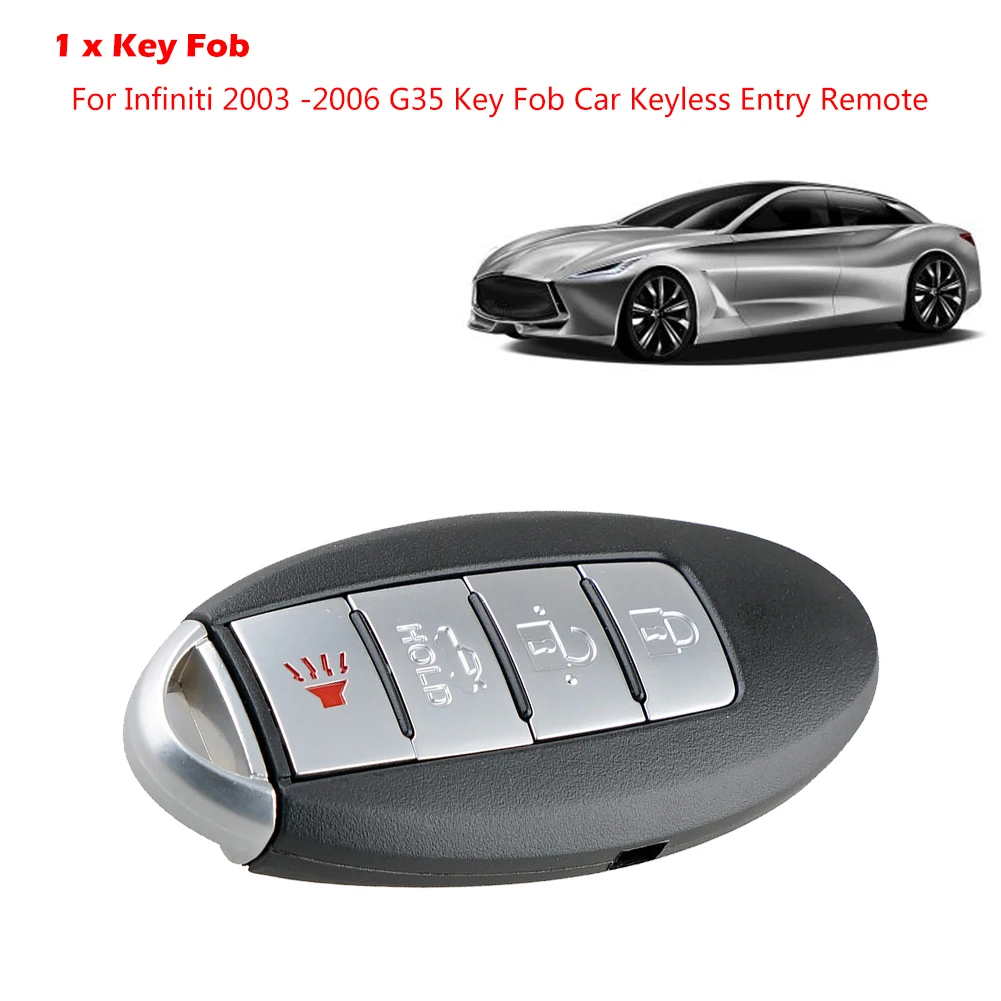 1 бесключевая запись Автомобильный Брелок дистанционного управления с ключом