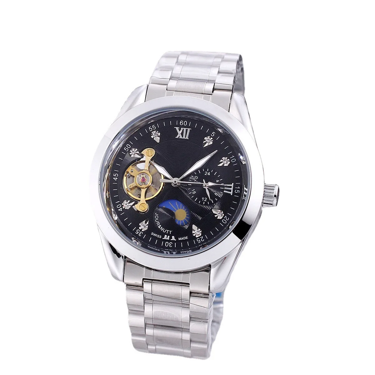 

Foreign Trade Network Explosion Fashion Trend Fully Automatic Mechanical Leisure Watch