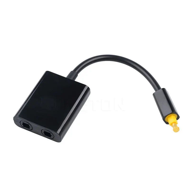 Цифровой оптический аудио сплиттер SPDIF 15 см адаптер кабеля 2 сторонний