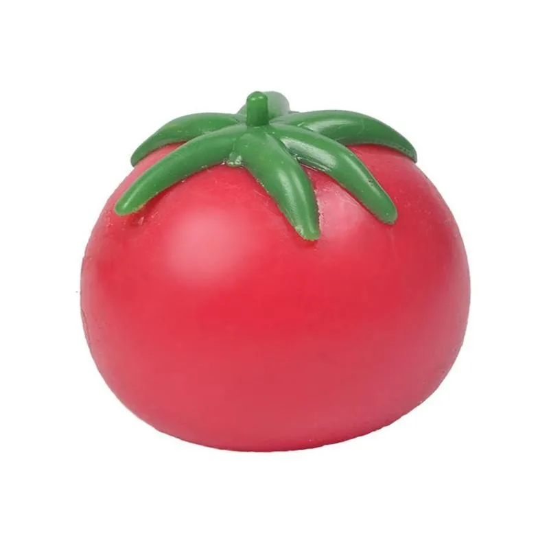 

Simulation Tomato Autism Squeeze Toy Steamed Brain Bun Shaped Tomato Stress Relief Squish Antistress Reliever Toy Kids Gift