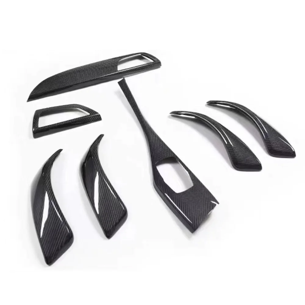 Глянцевая черная Внутренняя крышка из углеродного волокна Аксессуары для