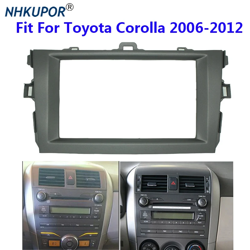 Автомобильный радиоприемник Fascia Для Toyota Corolla 2006-2012 автомобильный