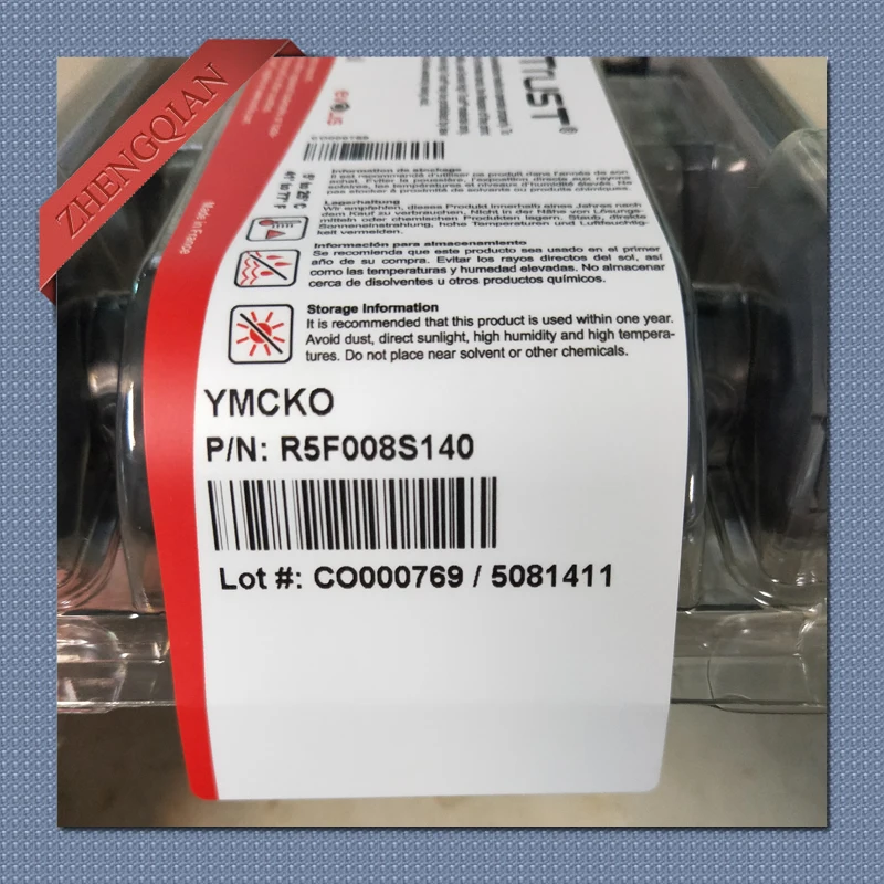 Лента Evolis R5F008S140 для замены R5F008S14 и R5F008S11 YMCKO цветная лента для принтера Primacy id card