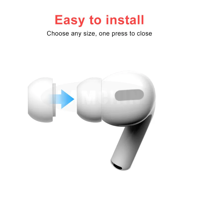 Противоскользящие наконечники для наушников Airpods Pro 3 силиконовая крышка
