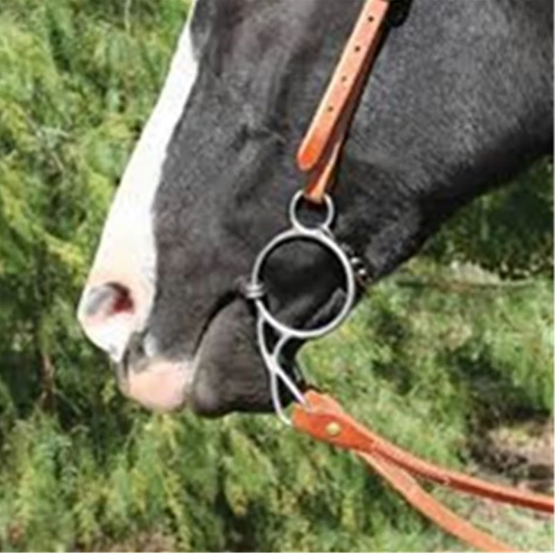 Equestrain продукты из нержавеющей стали конский бит 5 дюймов мундштук кляп (H0912)|bits|bit
