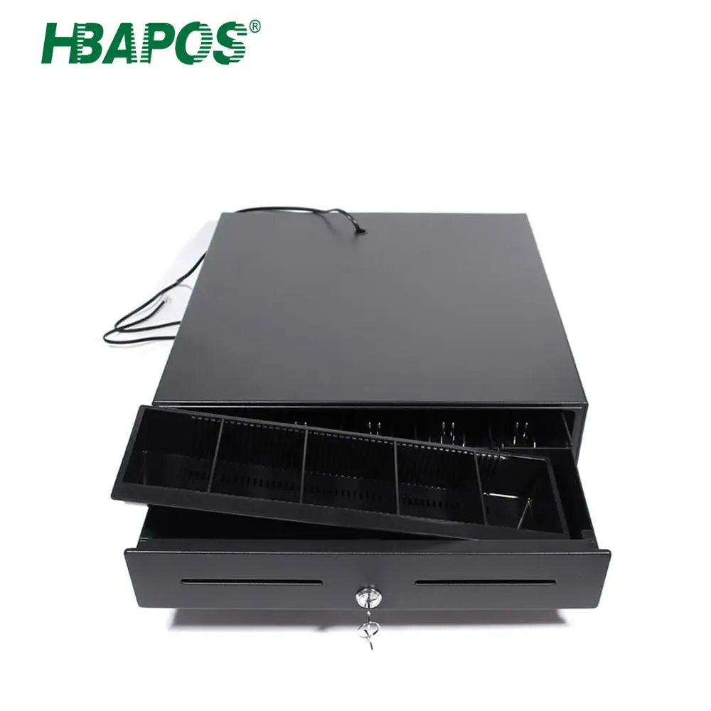 Ящик для наличных 3 позиционный с замком RJ11 автоматический ящик денег монет 5