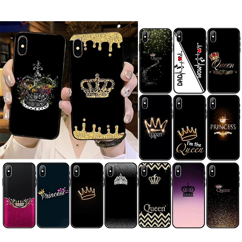 Чехол для телефона Queen King iphone 13 Pro Max 12mini 12 11 ProMax XS MAX XR SE2 8 7 plus X | Мобильные телефоны и