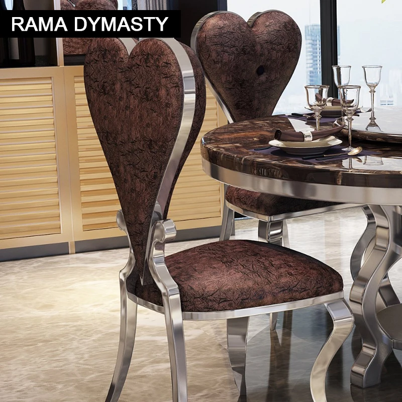 Rama Dymasty обеденный стол из нержавеющей стали мебель для дома современный