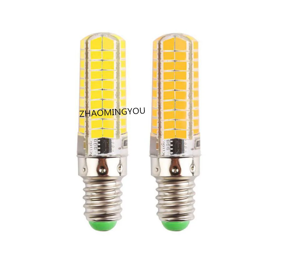 YOU G4 G9 SMD 5730 8W Super bright silicone LED light Dimmable Corn lamp 110/220V 80leds Led bulb | Лампы и освещение