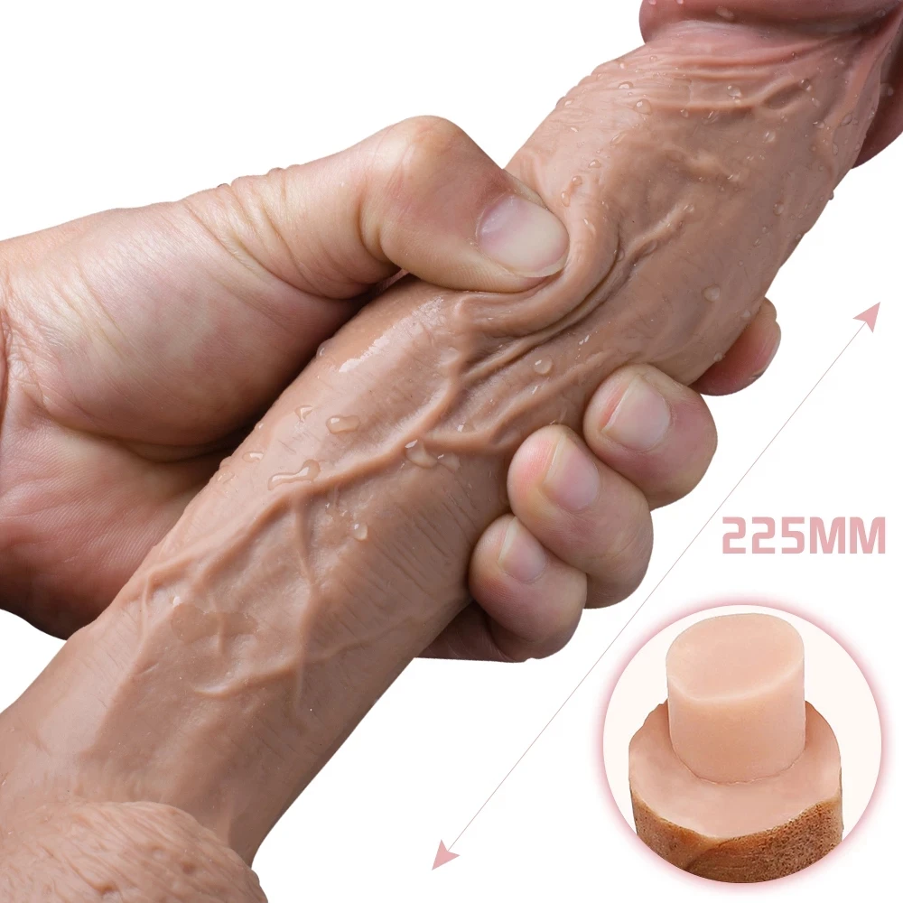 Реалистичный фаллоимитатор настоящий пенис магазин сексуальных игрушек Dilldo для