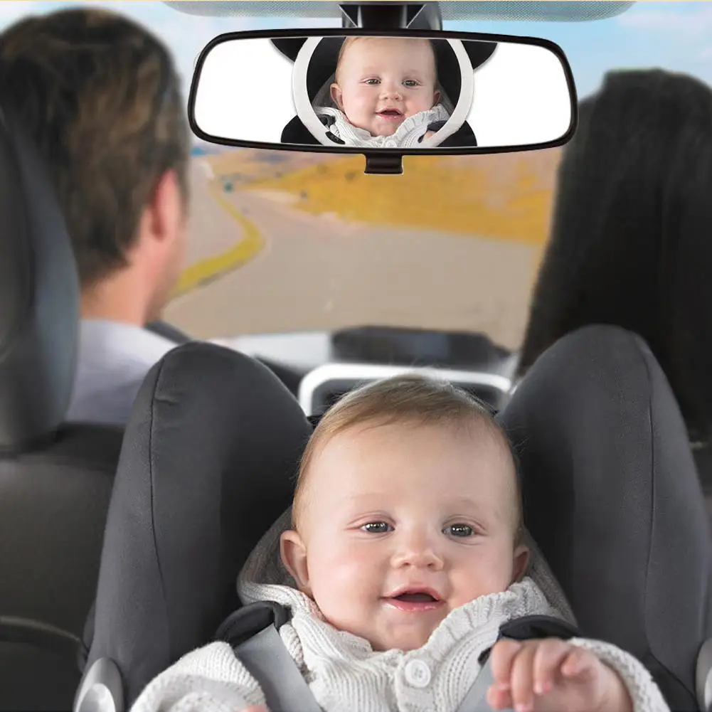 Регулируемое детское зеркало с широким видом заднего вида безопасное в салон