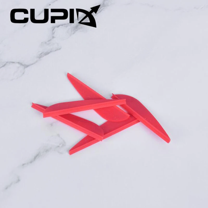 50Pcs 1.75 inch Feathers Arrow Feather Fletching For Any Broadheads 5 Colors Archery Hunting Target Bows DIY Tool - купить по