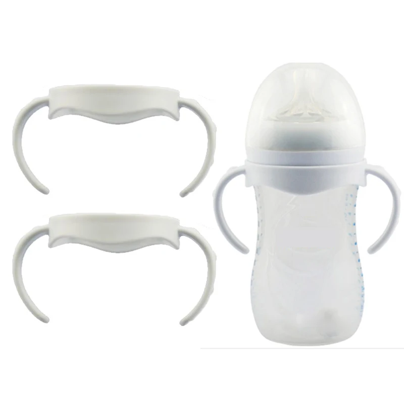 

1PCS Baby products feeding bottle handle natural wide mouth PP glass handle baby feeding bottle handle accessories