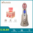 Электрический лазерный гребень для роста волос, анти-щетка для выпадения волос, RF нано красный светильник, светотерапия, инфракрасный с вибрацией, массаж, Стайлинг волос