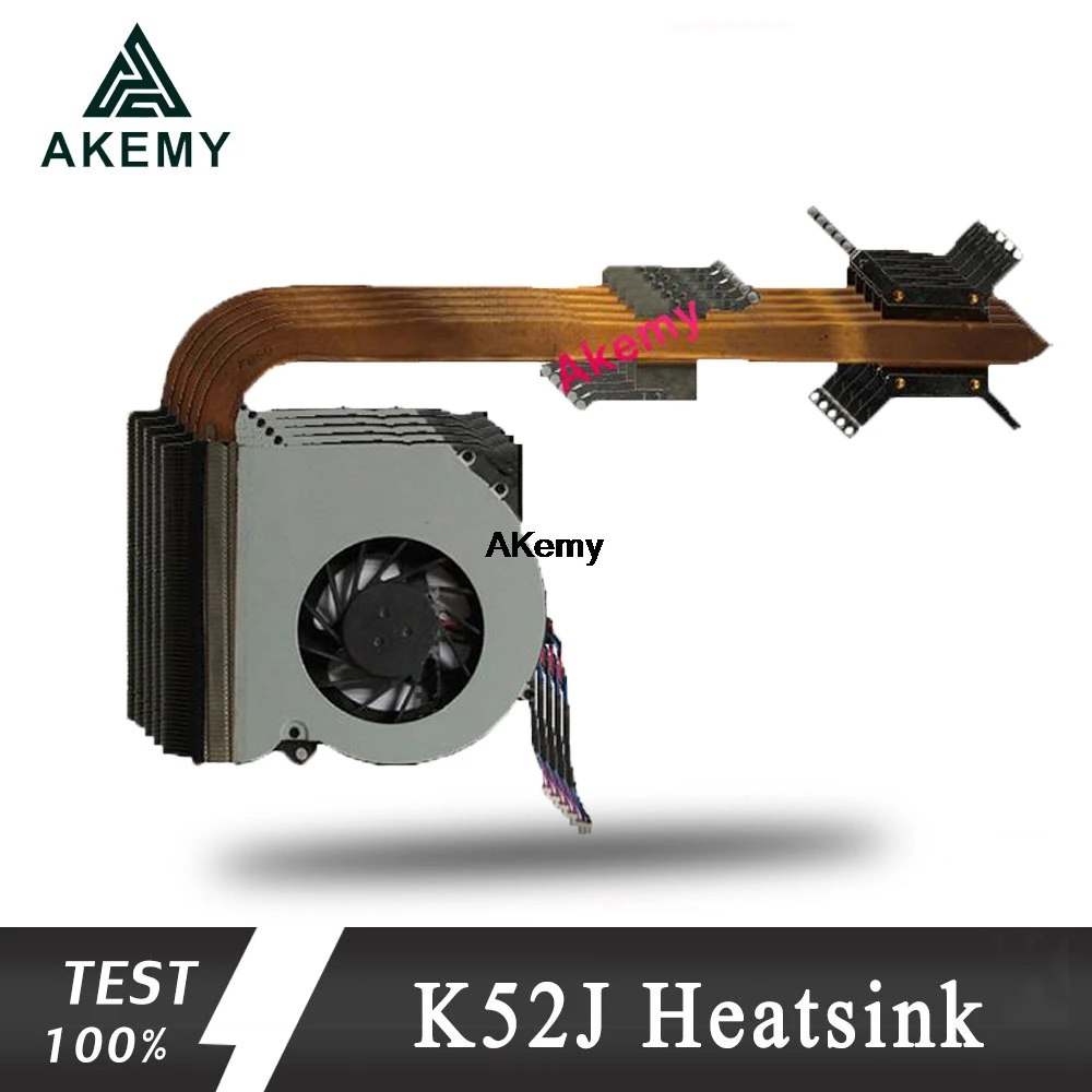 Akemy для asus ноутбука радиатор охлаждения вентилятор Процессор coolerK52 K52F A52F X52F P52F k52J P52J A52J X52J K52D X52D Процессор радиатора