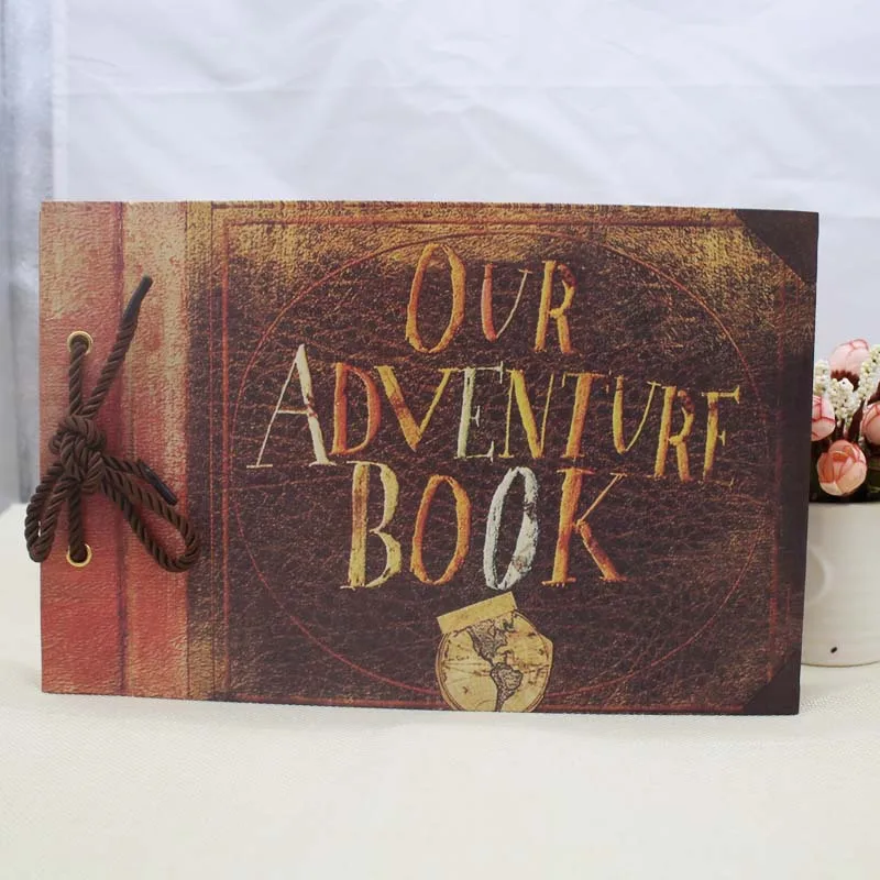 Handmade DIY Album Paste Vintage Tether Our Adventure Book Up Family Scrapbook Photo SP403 | Дом и сад