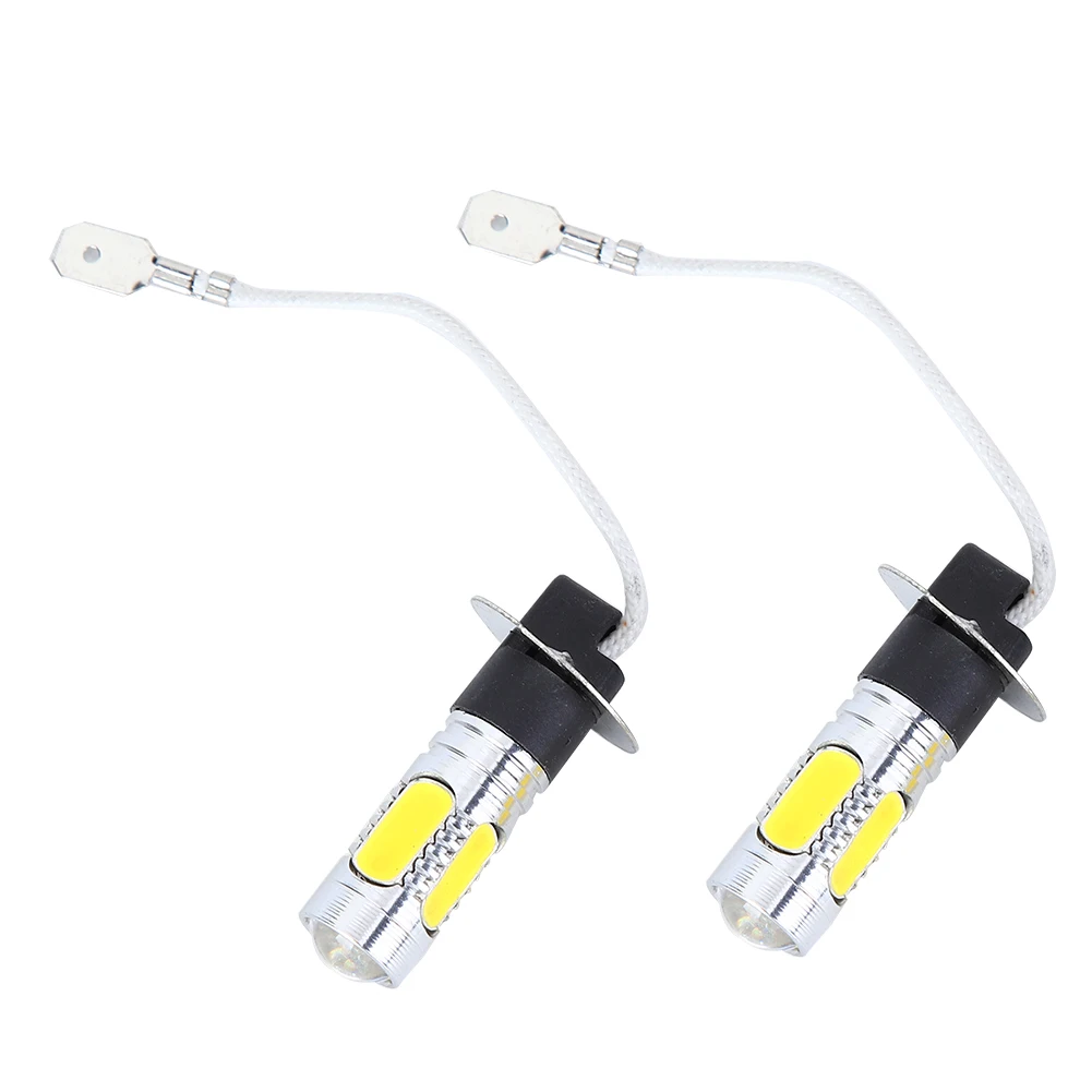 

2 x Car LED Fog Driving Light Bulb H3 7.5W 5730 Lamps 12V 5-SMD