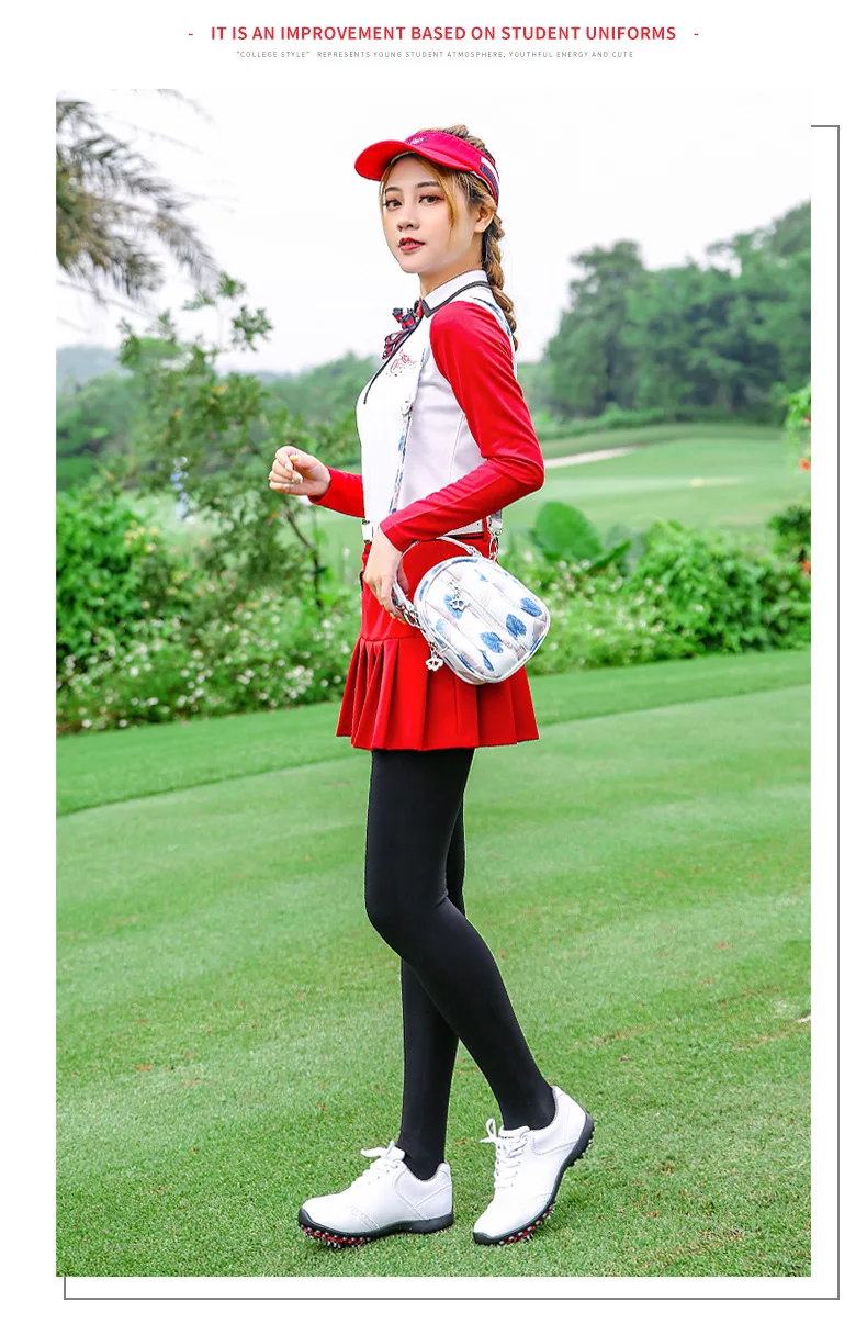 Women High Waist Skort Golf Skirt Summer Anti-Wrinkle Badminton Tennis Skirt Ladies Pleated Safety Skirts Shorts Sportswear