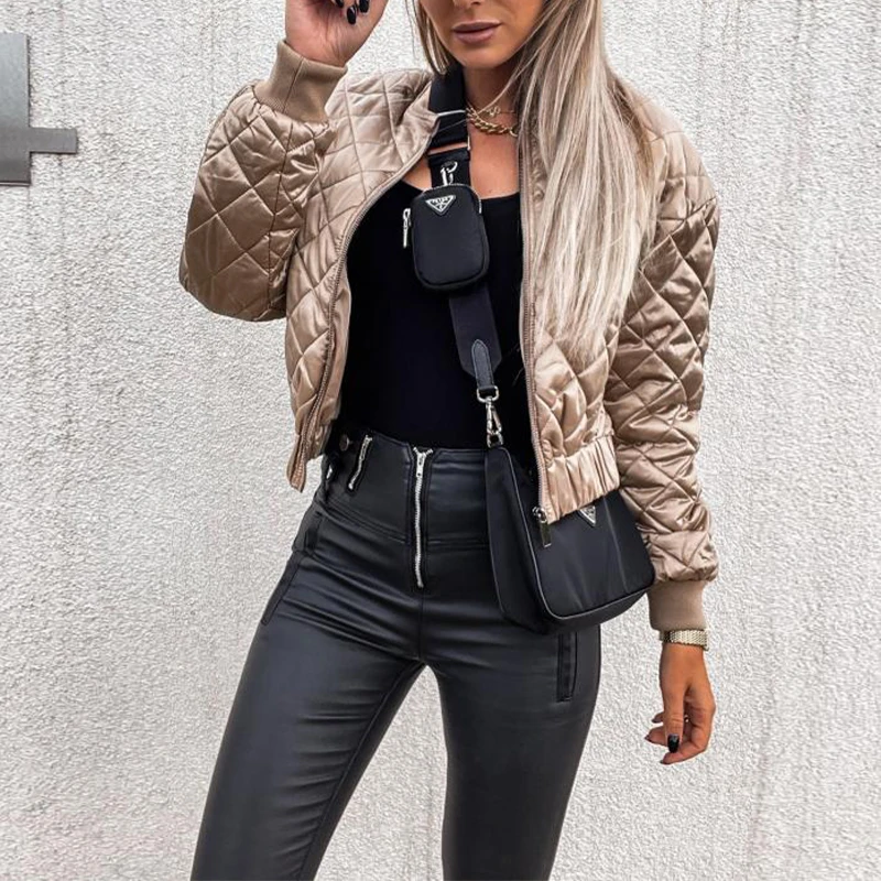 

Fashion Plaid Thick Jackets Lady Autumn Winter Long Sleeve Women Tops 2022 Casual Long Sleeve High Street Coat Outwear