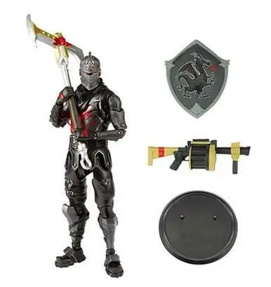 TPS игра fortress персонаж черный рыцарь обнимается команда лидер череп Trooper raptor McFarland Коллекционные Фигурки Модель - Цвет: black knight