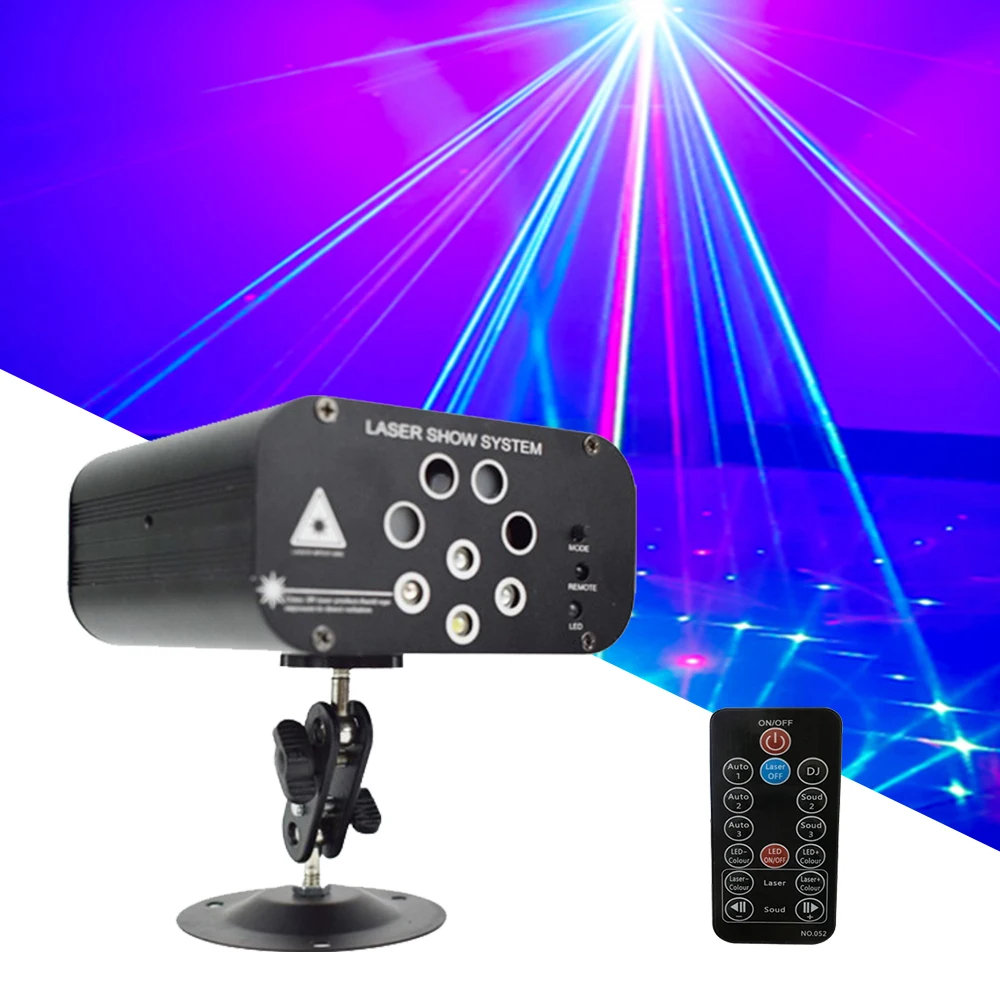 64 128 узор RGB светодиодный светильник для дискотеки Профессиональный DJ 5 6 8