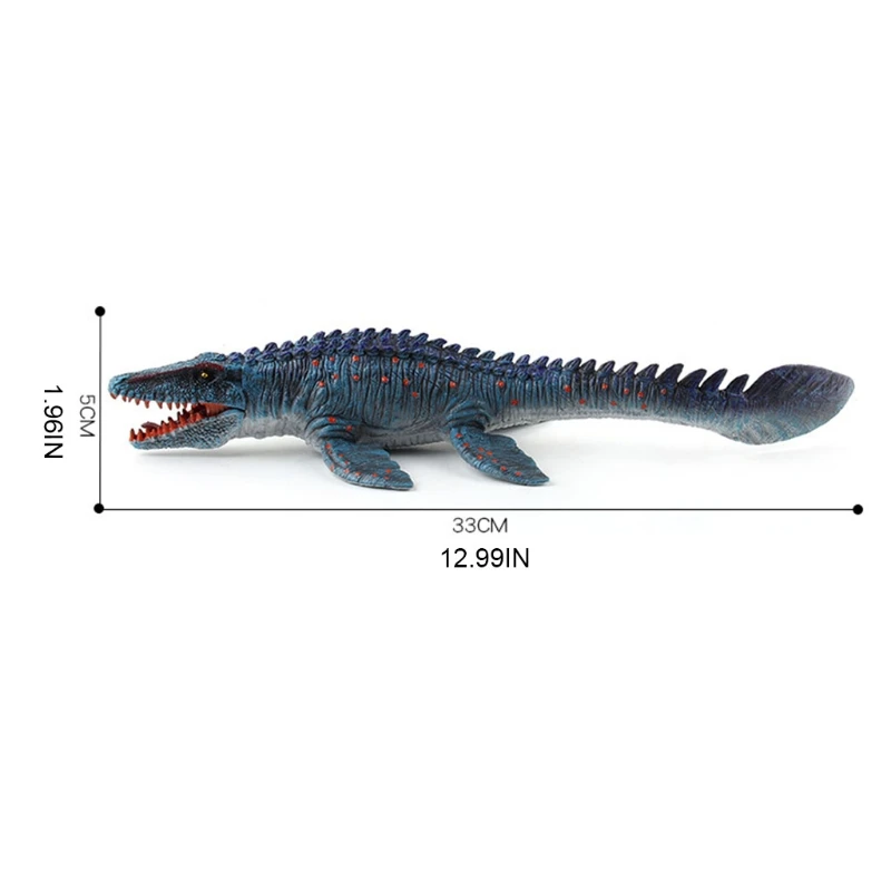 

33cm/13inch Realistic Animal Model Party Decoration Ocean Animal Figure Jurassic Dinosaur Organism Aquarium Boutique