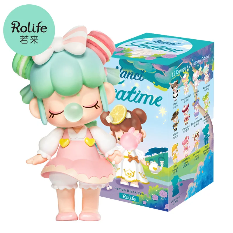 Robotime Rolife-figuras de acci&oacute;n de Teatime, juguetes sorpresa de mujer, caja para ni&ntilde;os y amigos-0