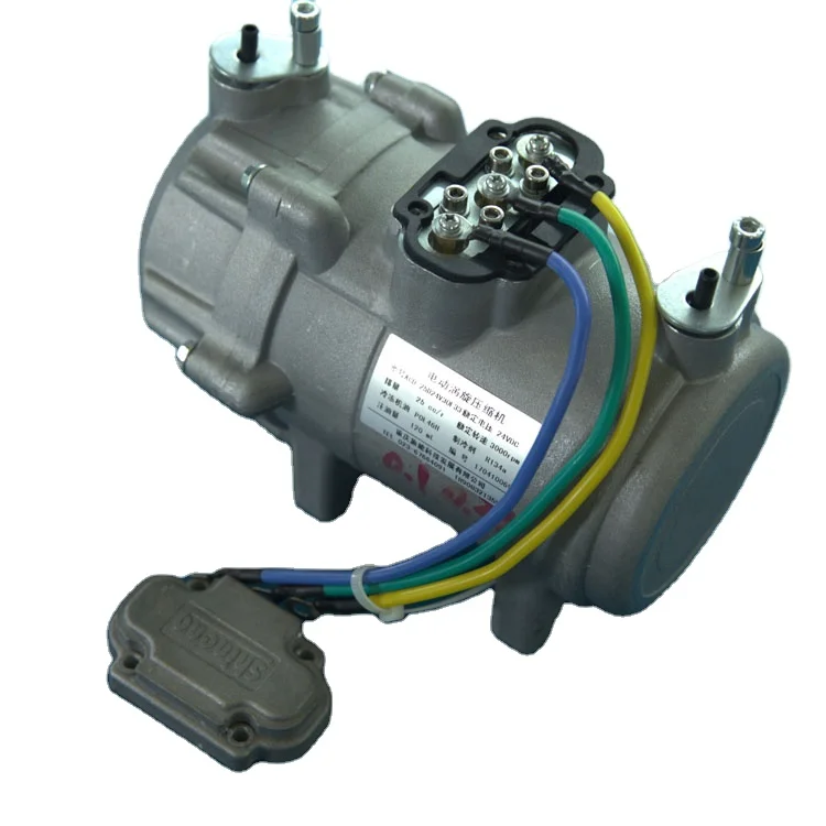 internal controller dc 12v 24v electric car air conditioner compressor