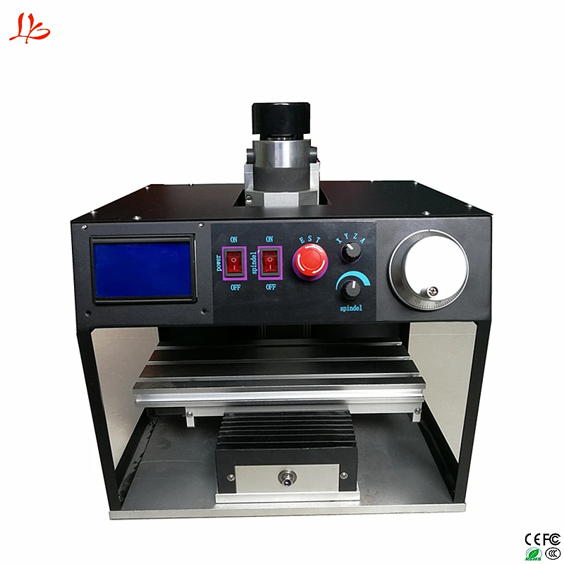 

2020 DIY Mini CNC Router Column Type Engraving machine 1010A With Precision ball screw